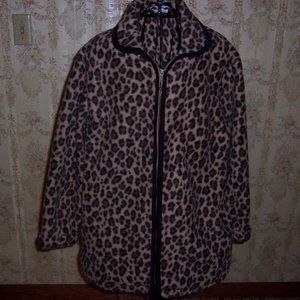 Ladies Leopard Print Jacket